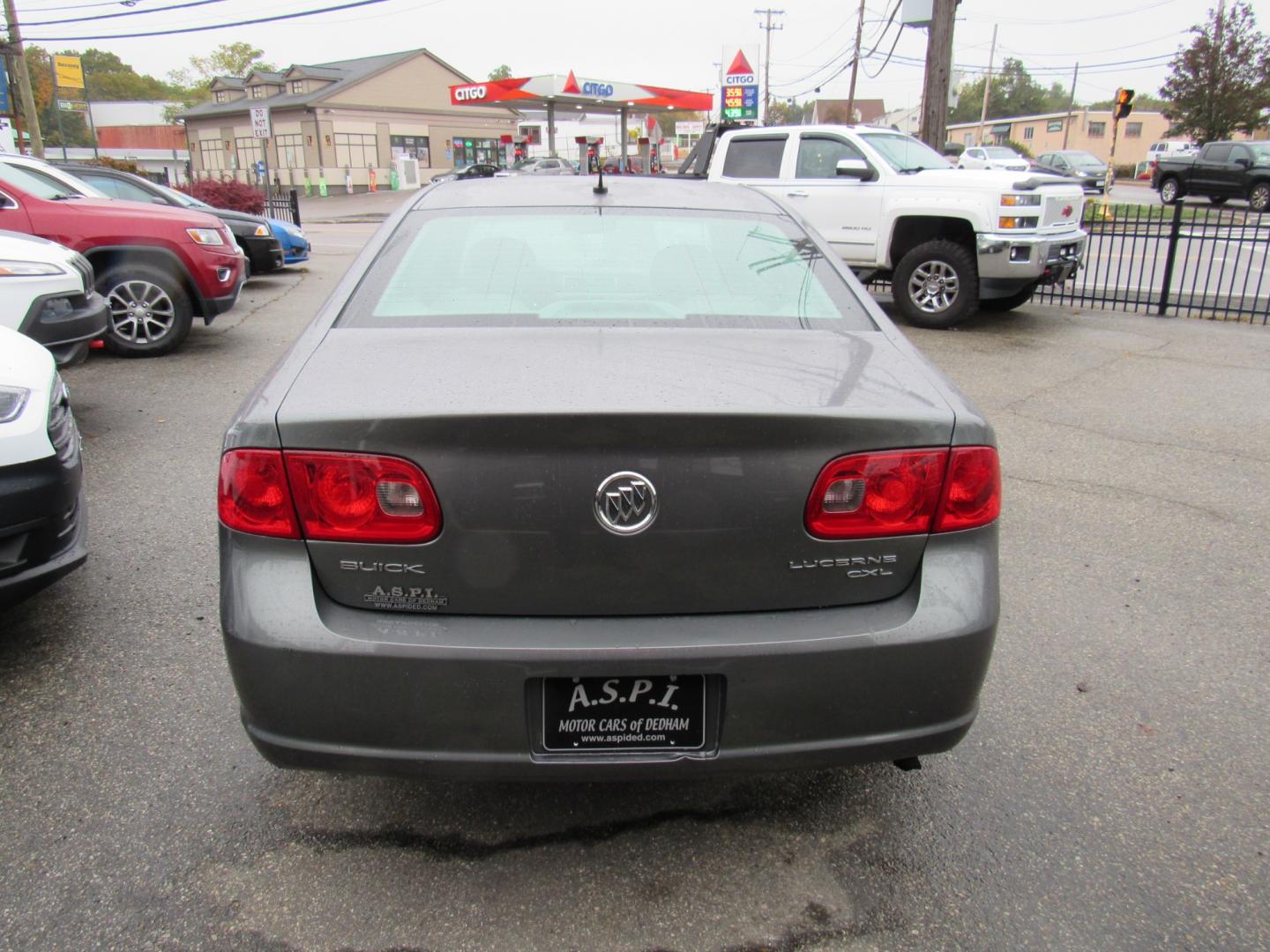 2008 Gray /Gray Buick Lucerne CXL (1G4HD57218U) with an 3.8L V6 OHV 12V engine, 4-Speed Automatic Overdrive transmission, located at 215 Milton St, Dedham, MA, 02026, (781) 329-5144, 42.241905, -71.157295 - This super clean sedan is in excellent condition. Runs like new. All ASPI Motor Cars vehicles are fully serviced before they are delivered to assure the highest quality used vehicles. Comes with a 3/3 warranty included in the price .Call for details. - Photo#5