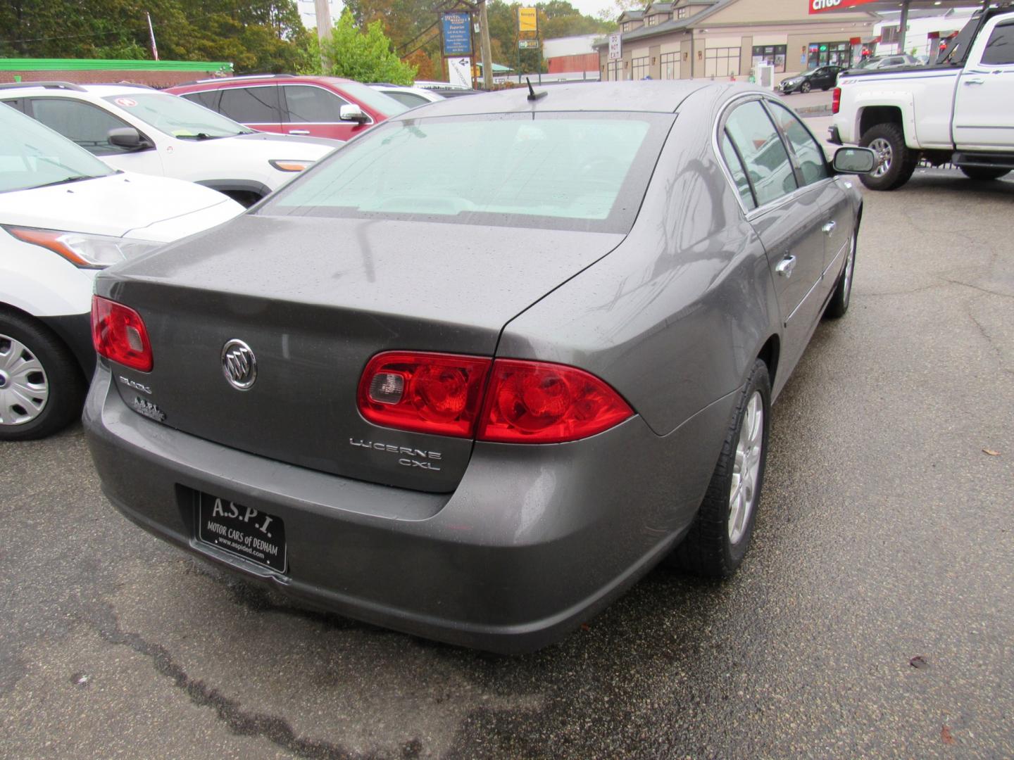 2008 Gray /Gray Buick Lucerne CXL (1G4HD57218U) with an 3.8L V6 OHV 12V engine, 4-Speed Automatic Overdrive transmission, located at 215 Milton St, Dedham, MA, 02026, (781) 329-5144, 42.241905, -71.157295 - This super clean sedan is in excellent condition. Runs like new. All ASPI Motor Cars vehicles are fully serviced before they are delivered to assure the highest quality used vehicles. Comes with a 3/3 warranty included in the price .Call for details. - Photo#6