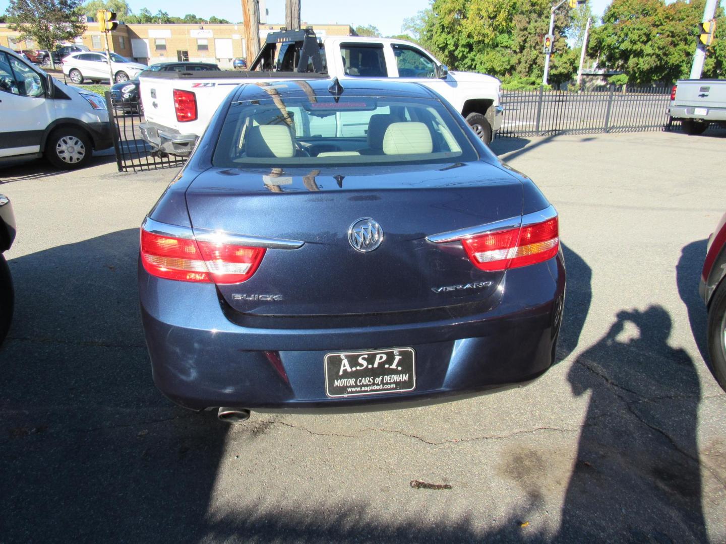 2015 Blue /Tan Buick Verano Base (1G4PP5SK0F4) with an 2.4L L4 DOHC 16V FFV engine, 6-Speed Automatic transmission, located at 215 Milton St, Dedham, MA, 02026, (781) 329-5144, 42.241905, -71.157295 - This nice sedan is in excellent condition. A few minor scratches on top surface's. To be expected on a 10 year old vehicle. Runs great. All ASPI Motor Cars vehicles are fully serviced before they are delivered to assure the highest quality used vehicles. Comes with a 3/3 warranty included in the pr - Photo#6