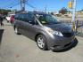 2013 Gray /Gray Toyota Sienna FWD 7-Passenger V6 (5TDZK3DC0DS) with an 3.5L V6 EFI DOHC 24V engine, 5-Speed Automatic transmission, located at 215 Milton St, Dedham, MA, 02026, (781) 329-5144, 42.241905, -71.157295 - Photo#0