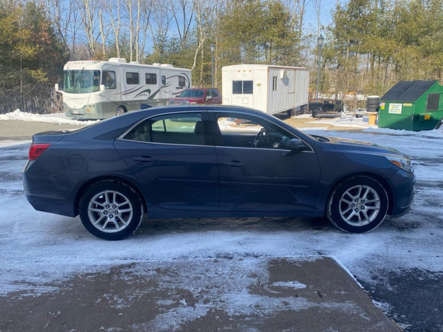 2013 Blue /Grey Chevrolet Malibu 1LT (1G11C5SA0DF) with an 2.5L L4 DOHC 16V engine, 6-Speed Automatic transmission, located at 215 Milton St, Dedham, MA, 02026, (781) 329-5144, 42.241905, -71.157295 - One owner ,Low Mileage, Front Wheel drive. runs great. All ASPI Motor Cars vehicles are fully serviced before they are delivered. Come with a 3/3 warranty included in the price. Call for details. Prices on all vehicles do not include $299.95 Documentation fee, as well as Massachusetts sales tax, - Photo#1