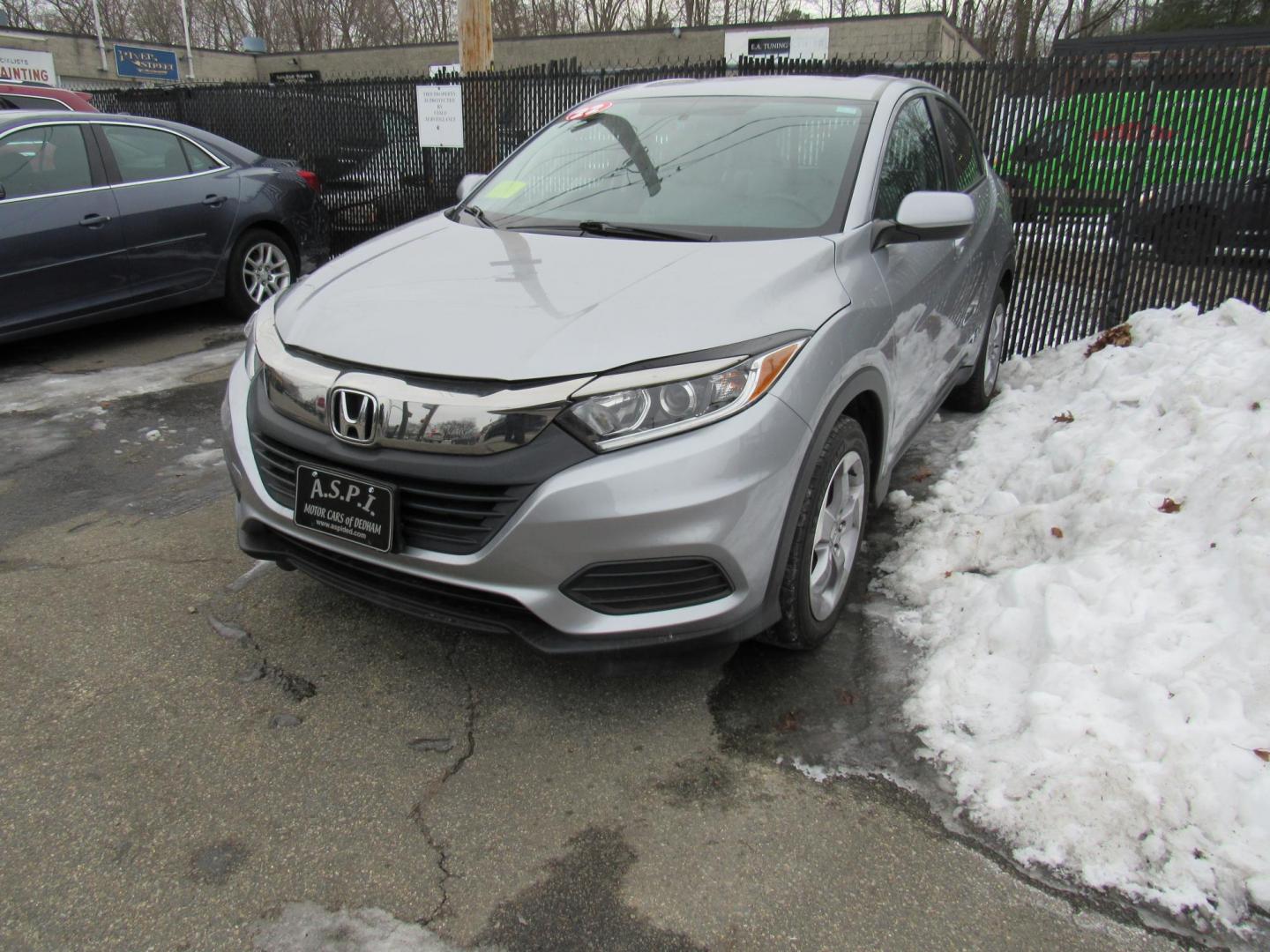 2022 Blue /Gray Honda HR-V LX AWD (3CZRU6H36NM) with an 1.8L L4 DOHC 16V engine, CVT transmission, located at 215 Milton St, Dedham, MA, 02026, (781) 329-5144, 42.241905, -71.157295 - Photo#2